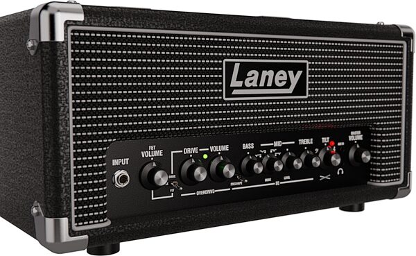 open zoom image for Laney DBF200H Bass Amplifier Head (200 Watts), New, Action Position Back