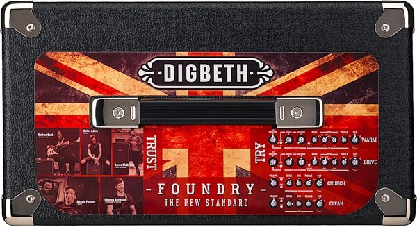open zoom image for Laney DBF200H Bass Amplifier Head (200 Watts), New, Action Position Back