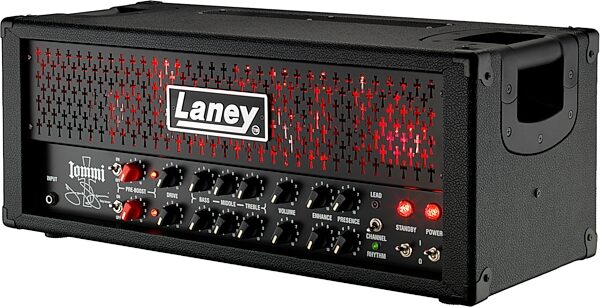 open zoom image for Laney BCC-TI100 Tony Iommi Signature Guitar Amplifier Head, New, Action Position Back