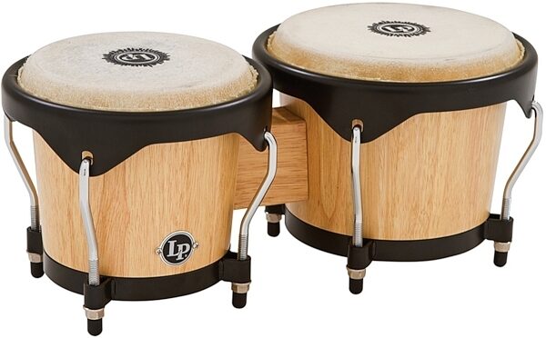 open zoom image for Latin Percussion LP601 City Series Bongos, Natural