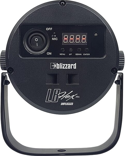 open zoom image for Blizzard LB Hex Unplugged Battery-Powered Light, New, Rear detail Front