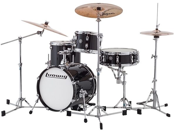 open zoom image for Ludwig LC179XX Breakbeats by Questlove Compact Drum Shell Kit, 4-Piece, Main