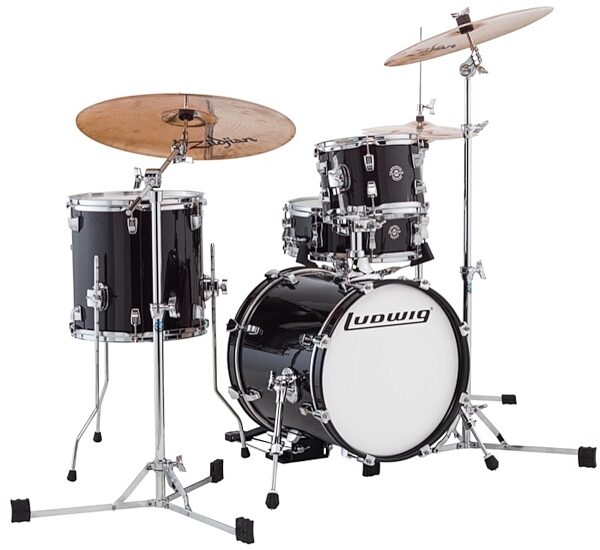 open zoom image for Ludwig LC179XX Breakbeats by Questlove Compact Drum Shell Kit, 4-Piece, ve