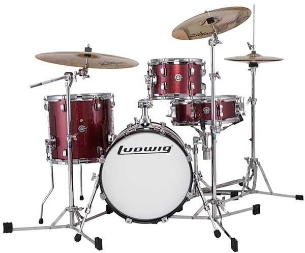 open zoom image for Ludwig LC179XX Breakbeats by Questlove Compact Drum Shell Kit, 4-Piece, ve