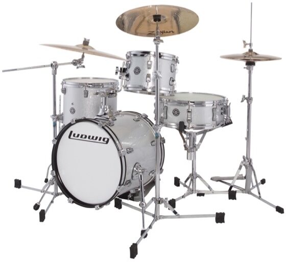 open zoom image for Ludwig LC179XX Breakbeats by Questlove Compact Drum Shell Kit, 4-Piece, main