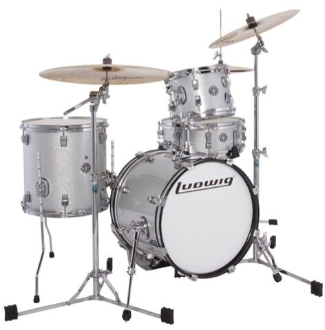 open zoom image for Ludwig LC179XX Breakbeats by Questlove Compact Drum Shell Kit, 4-Piece, ve