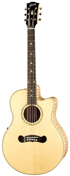 open zoom image for Gibson LC2 Sonoma Thin L-Series Cutaway Acoustic-Electric Guitar (with Case), Antique Natural
