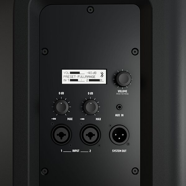 open zoom image for LD Systems ICOA 15 A BT Powered Coaxial Loudspeaker with Bluetooth, Single Speaker, Rear Panel