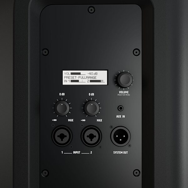 open zoom image for LD Systems ICOA 15 A Powered Coaxial Loudspeaker, Single Speaker, Rear Panel