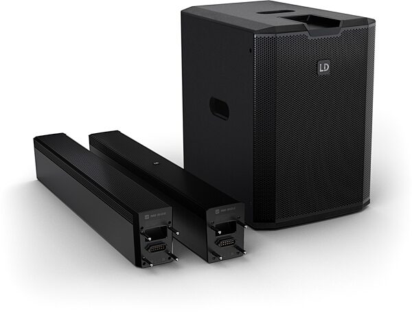 open zoom image for LD Systems MAUI 28 G3 Compact Powered PA System, Black, Action Position Back