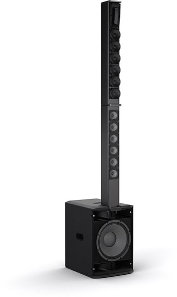 open zoom image for LD Systems MAUI 28 G3 Compact Powered PA System, Black, Action Position Back