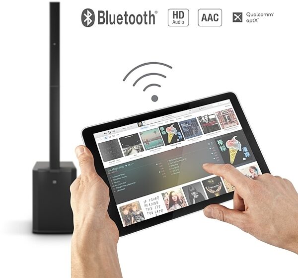open zoom image for LD Systems MAUI 44 G2 Powered Column PA System, Black, Bluetooth