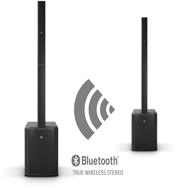 open zoom image for LD Systems MAUI 44 G2 Powered Column PA System, Black, Bluetooth
