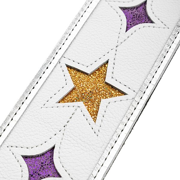 open zoom image for Levy's x Jodi Head Icon Series Guitar Strap, Funky Boots, Action Position Back