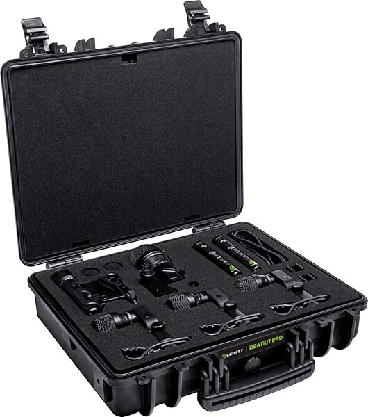 open zoom image for Lewitt Beatkit Pro 7-Piece Drum Microphone Kit, New, Action Position Back