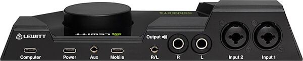 open zoom image for Lewitt Connect 6 DSP-Powered USB Audio Interface, New, Action Position Back