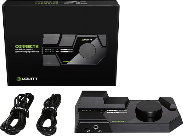 open zoom image for Lewitt Connect 6 DSP-Powered USB Audio Interface, New, Action Position Back