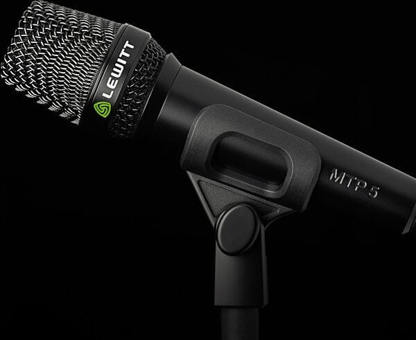 open zoom image for Lewitt Audio MTP 5S Handheld Cardioid Dynamic Microphone with On/Off Switch, New, Action Position Back