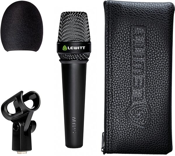 open zoom image for Lewitt Audio MTP 5S Handheld Cardioid Dynamic Microphone with On/Off Switch, New, Action Position Back