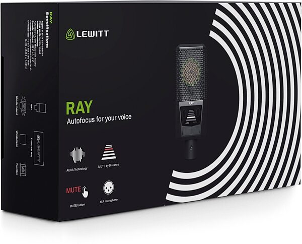 open zoom image for Lewitt Audio Ray Large-Diaphragm Condenser Microphone, New, Action Position Back