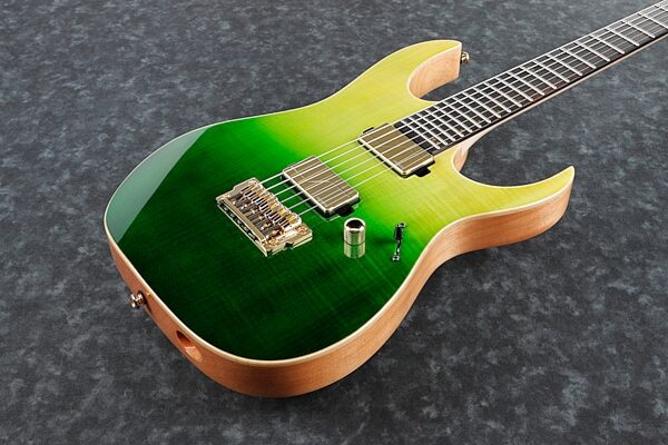 open zoom image for Ibanez Luke Hoskins LHM1 Electric Guitar (with Gig Bag), Angled Front