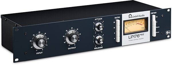 open zoom image for Lindell Audio LiN76 MKII Vintage-Style FET Compressor, New, Action Position Back