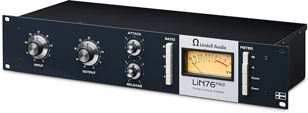 open zoom image for Lindell Audio LiN76 MKII Vintage-Style FET Compressor, New, Action Position Back