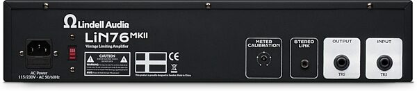 open zoom image for Lindell Audio LiN76 MKII Vintage-Style FET Compressor, New, Action Position Back