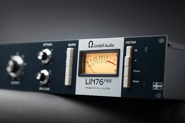 open zoom image for Lindell Audio LiN76 MKII Vintage-Style FET Compressor, New, Action Position Back