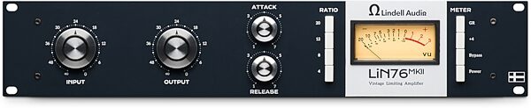open zoom image for Lindell Audio LiN76 MKII Vintage-Style FET Compressor, New, Action Position Back