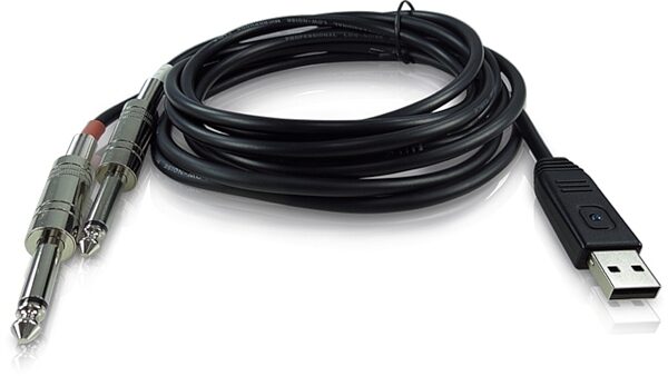 open zoom image for Behringer Line 2 TS 1/4" to USB Interface Cable, View 2