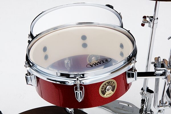 open zoom image for Tama Club-JAM Pancake Shell Kit, 4-Piece, Burnt Red, Action Position Back