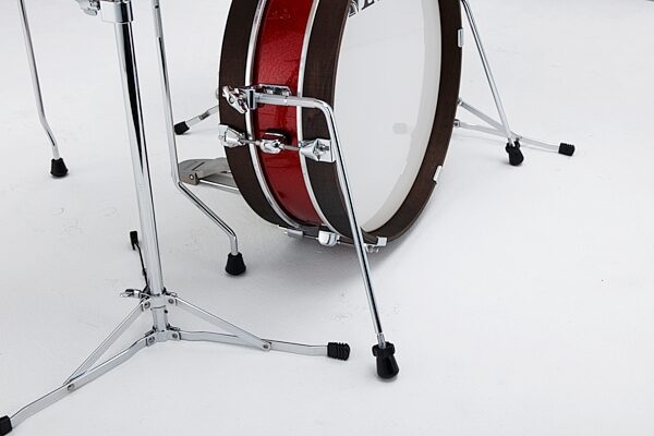 open zoom image for Tama Club-JAM Pancake Shell Kit, 4-Piece, Burnt Red, Action Position Back
