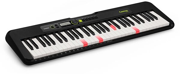 open zoom image for Casio LK-S250 Casiotone Portable Electronic Keyboard with Lighted Keys, New, Action Position Back