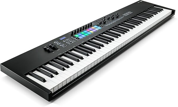 open zoom image for Novation Launchkey 88 MK3 USB MIDI Keyboard Controller, New, Angle