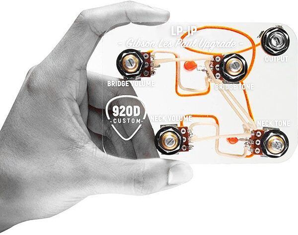 open zoom image for 920D Custom Les Paul Twenty-One Tone Harness, New, Action Position Back