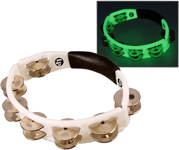 open zoom image for Latin Percussion 150 Glow In the Dark Cyclops Tambourine, Main