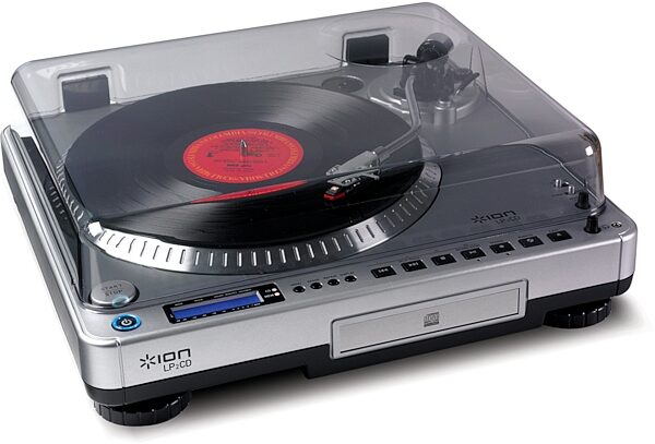 open zoom image for Ion Audio LP2CD USB Turntable with CD Recording, Closed