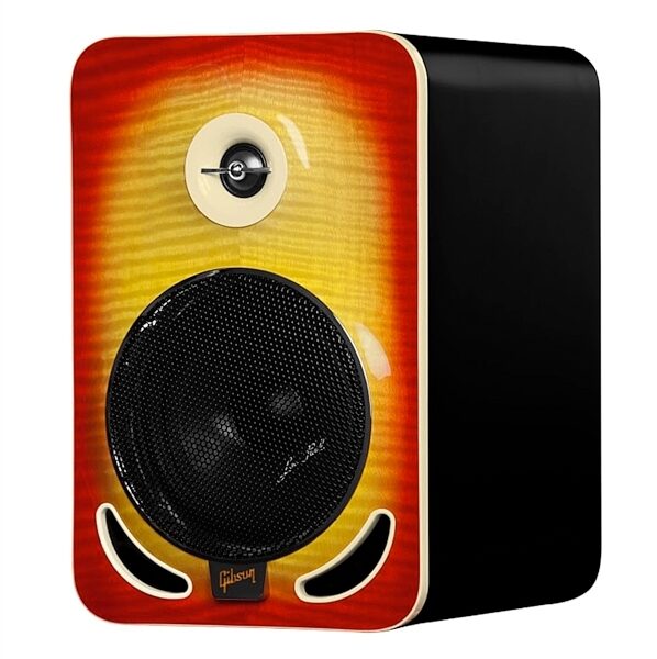 open zoom image for Gibson Les Paul LP6 Reference Studio Monitor (6"), Cherry Burst Left