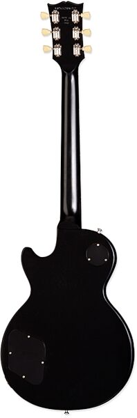 open zoom image for Gibson Les Paul Studio '70s Tribute Electric Guitar with Gig Bag, Satin Silver Back