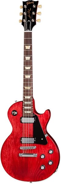 open zoom image for Gibson Les Paul Studio '70s Tribute Electric Guitar with Gig Bag, Satin Cherry