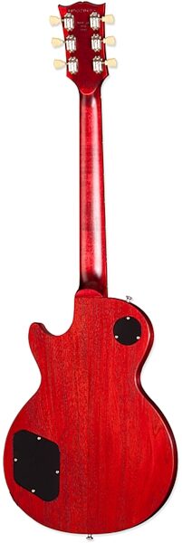 open zoom image for Gibson Les Paul Studio '70s Tribute Electric Guitar with Gig Bag, Satin Cherry Back