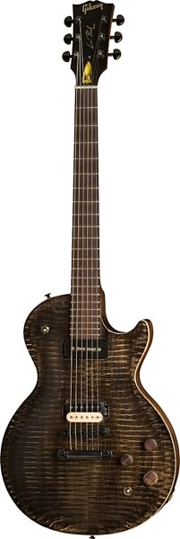 open zoom image for Gibson Les Paul BFG Electric Guitar (with Case), Transparent Black