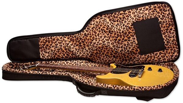 open zoom image for Gibson Billie Joe Armstrong Les Paul Junior DC Electric Guitar (with Gig Bag), Case Open
