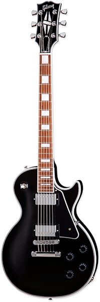 open zoom image for Gibson Les Paul Custom Classic Limited Edition Electric Guitar with Case, Ebony