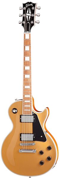 open zoom image for Gibson Les Paul Custom Classic Limited Edition Electric Guitar with Case, Gold Top
