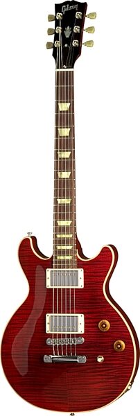 open zoom image for Gibson Les Paul DC Pro Electric Guitar (with Case), Translucent Red