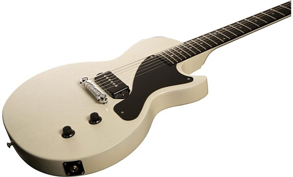 open zoom image for Gibson Les Paul Junior Faded Electric Guitar, Satin White Body