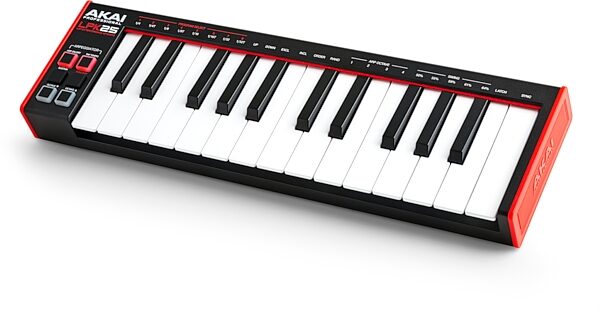 open zoom image for Akai LPK25 MK2 USB MIDI Laptop Performance Keyboard, New, Action Position Back