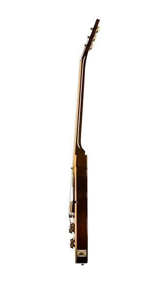 open zoom image for Gibson Custom Shop 1957 Les Paul Goldtop VOS Electric Guitar (with Case), Antique Gold Darkback Side